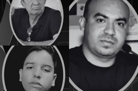 Benício Isidório de Abreu, Luan Kaio Silva Leal e Eneas Silva Abreu