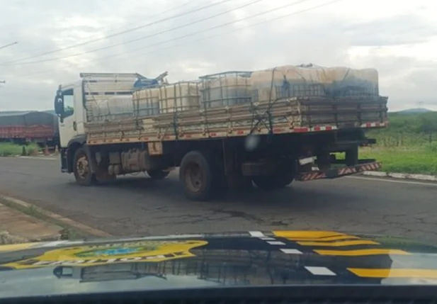 Carga apreendida pela PRF em Piripiri
