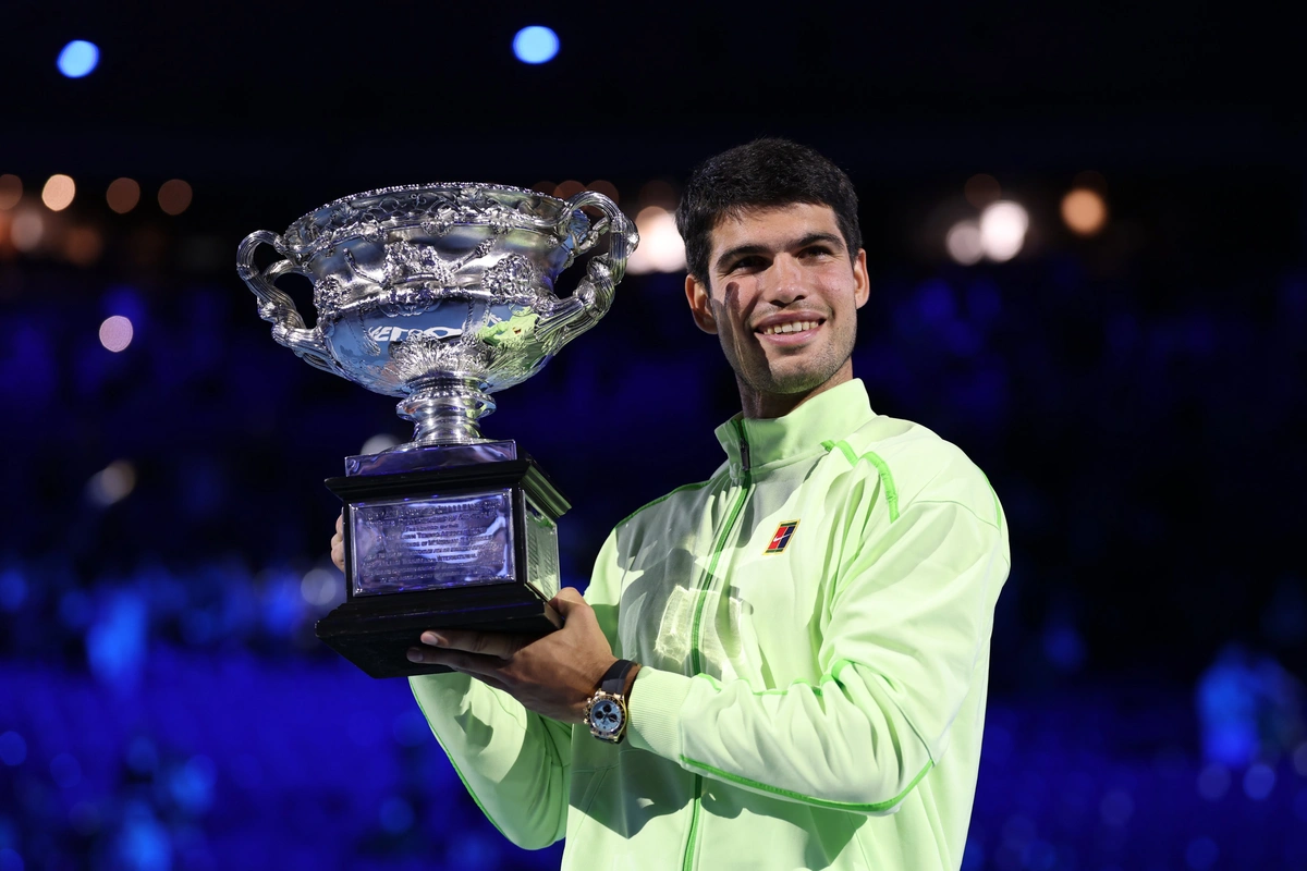 Carlos Alcaraz conquistou o Australian Open