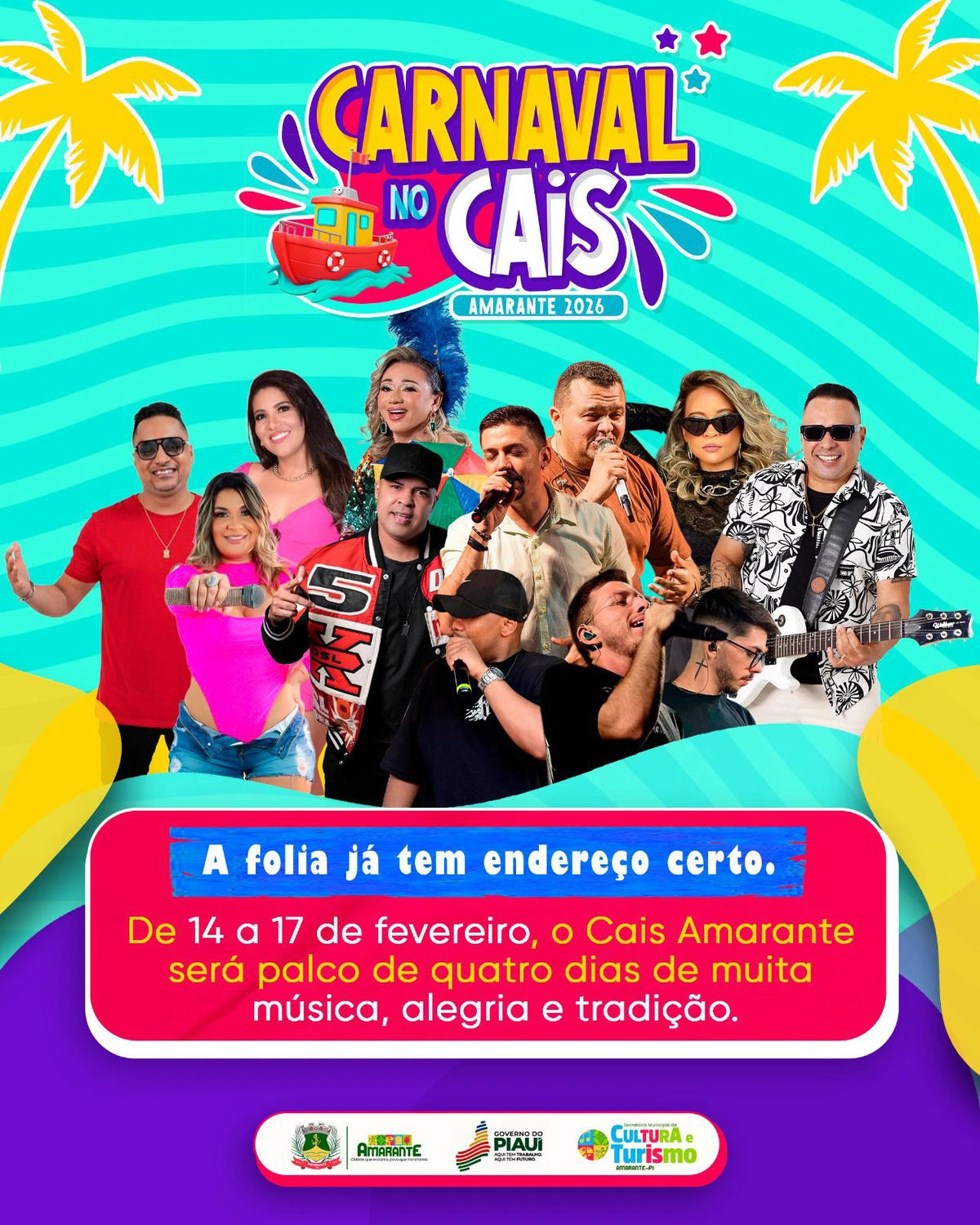 Carnaval no Cais Amarante 2026