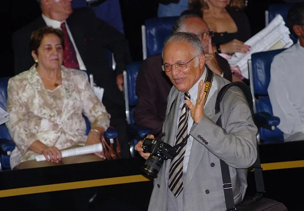 Célio Azevedo, primeiro fotógrafo da Agência Senado