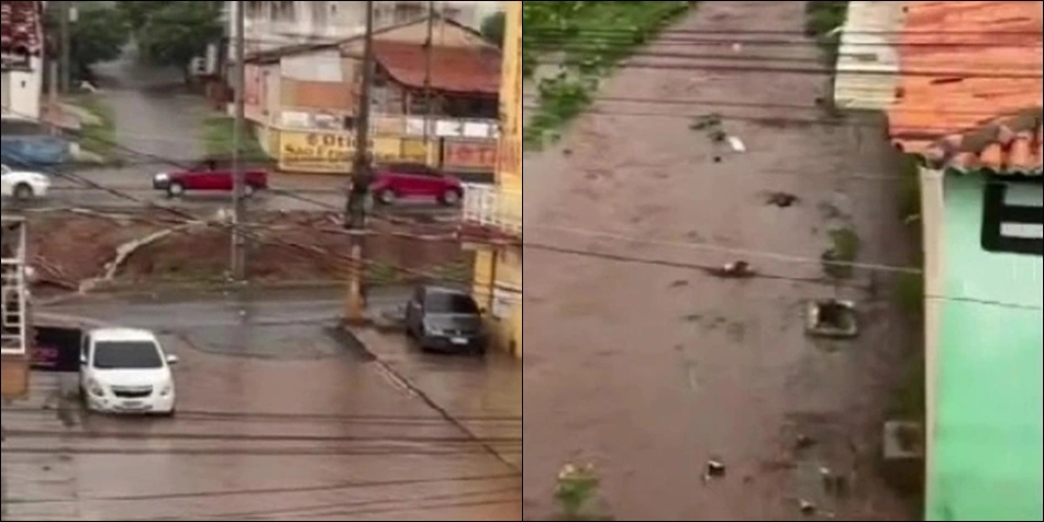 Chuva forte em Picos
