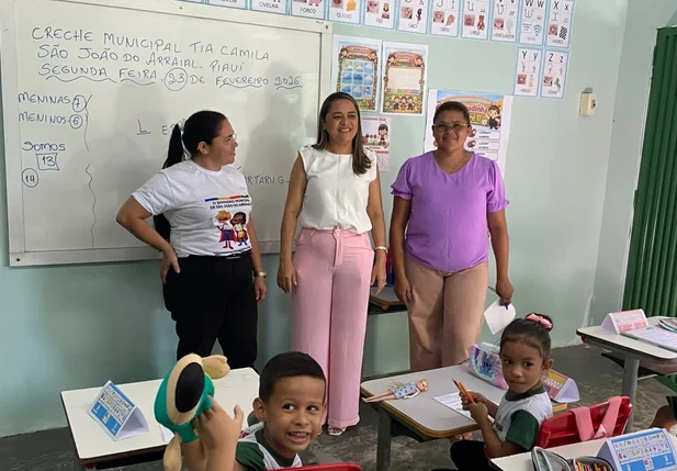 CMEI Vó Nita inicia atividades após reforma