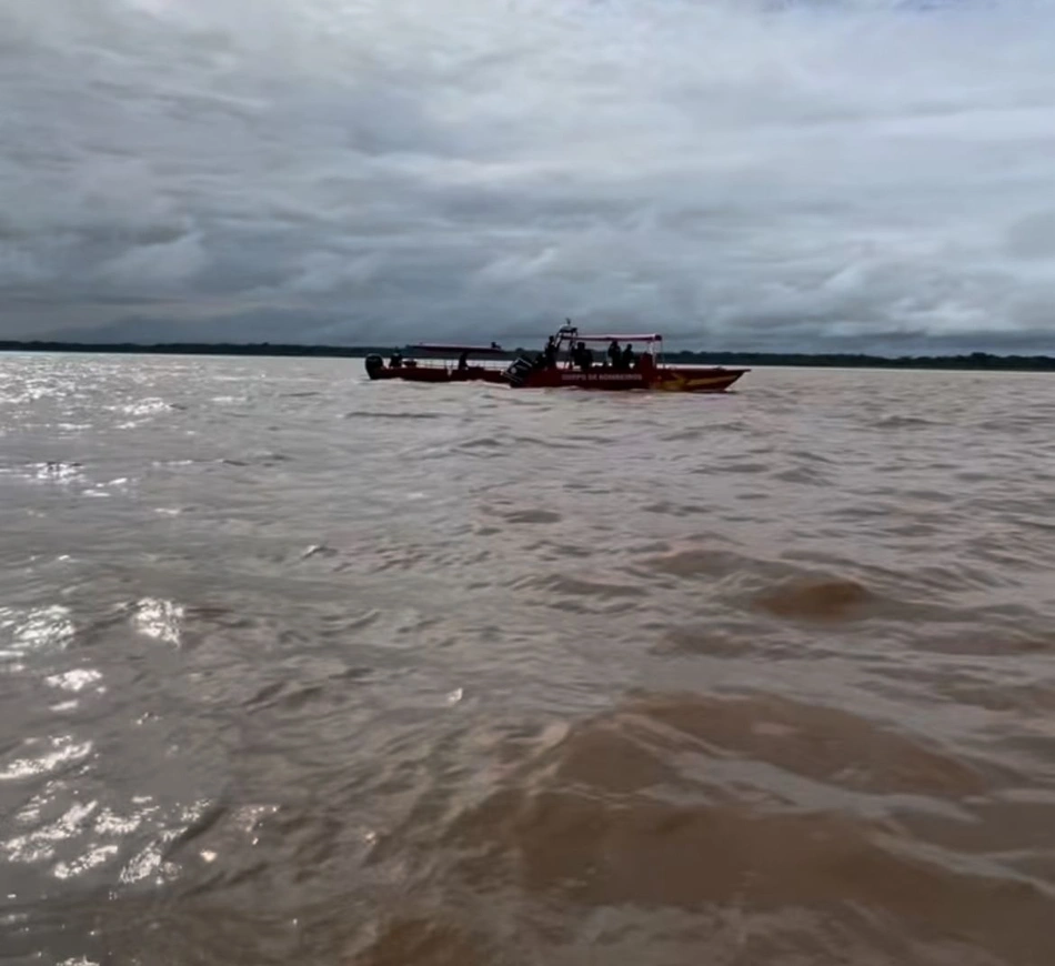 Corpo de Bombeiros Militar do Amazonas nas buscas