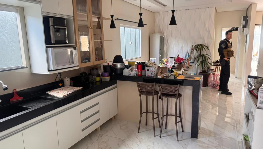 Cozinha da mansão