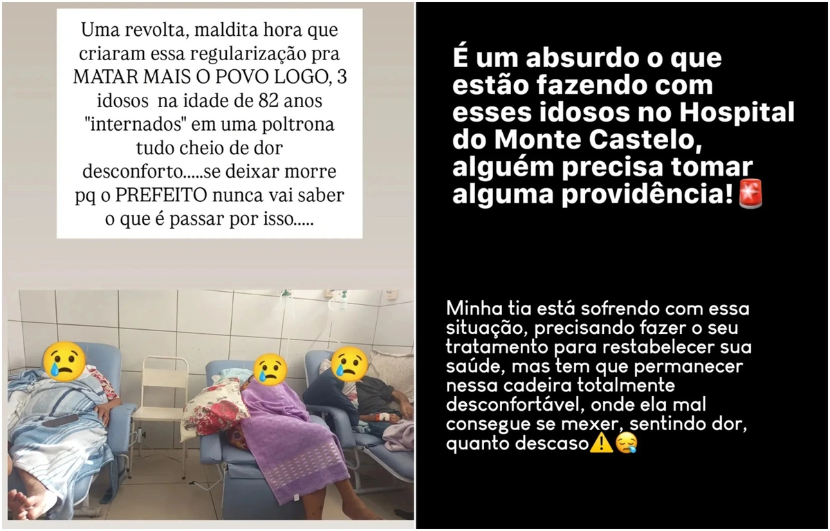 Denúncia sobre atendimento no Hospital do Monte Castelo