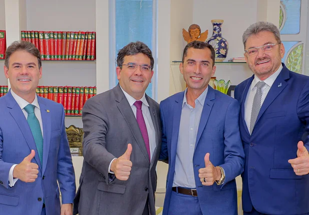 Deputado Severo Eulálio se reuniu com governador Rafael Fonteles