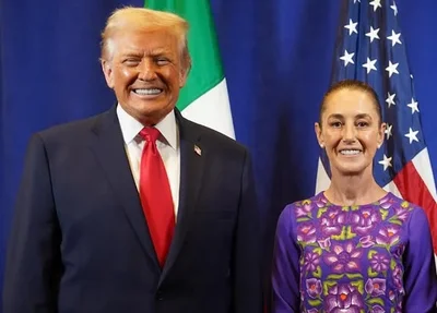 Donald Trump e Claudia Sheinbaum