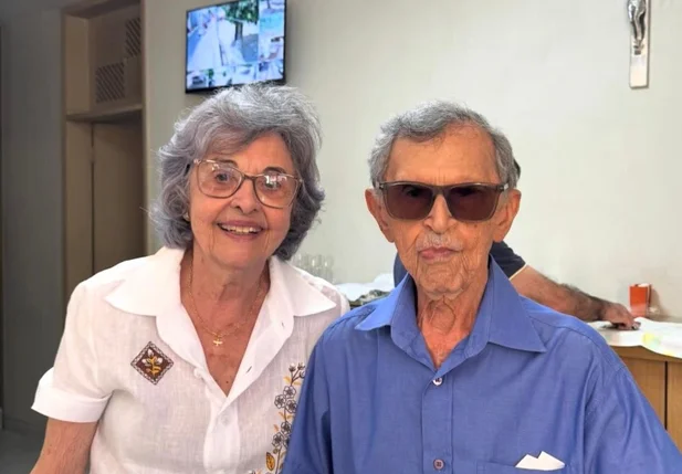 Dr. José Ramos de Sales e a esposa, Marilda Rebelo