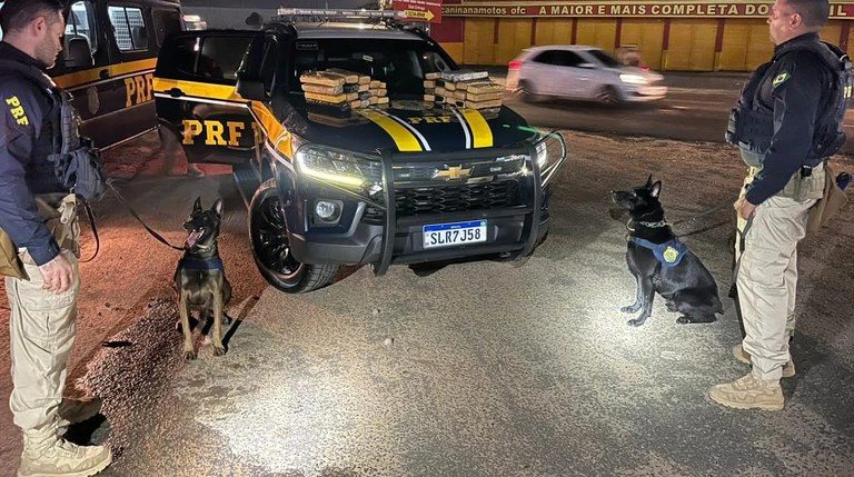 Droga apreendida em Teresina