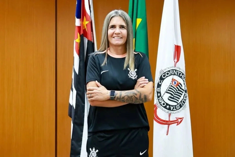 Emily Lima, técnica do time feminino do Corinthians