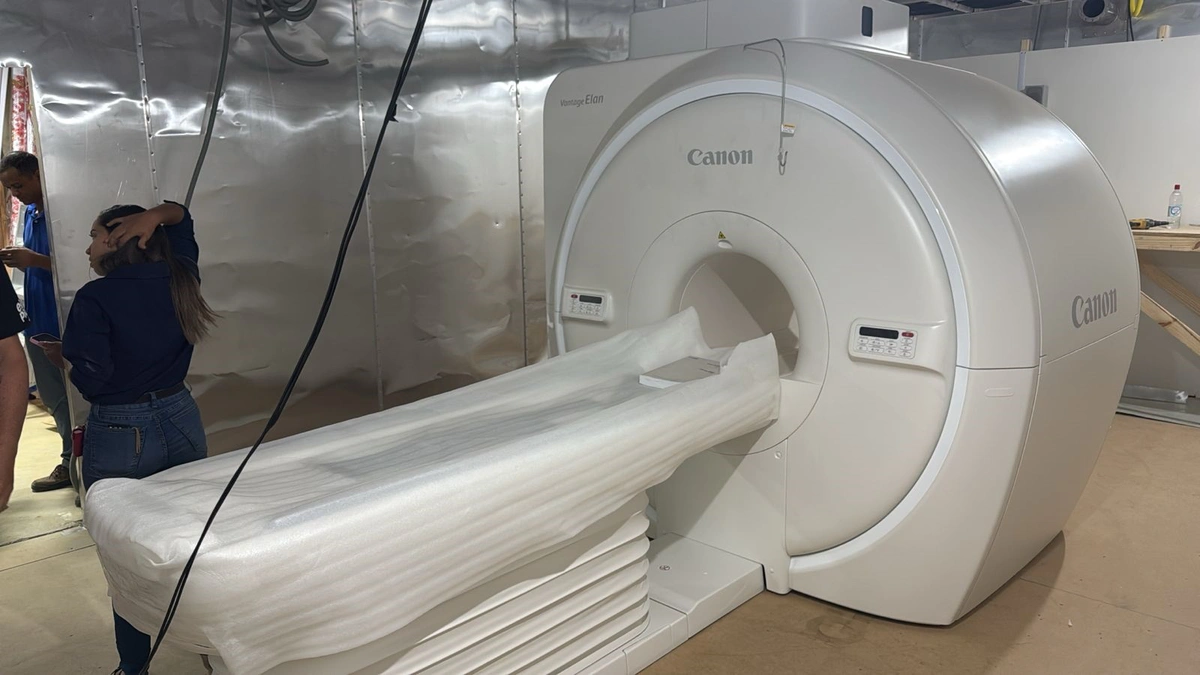 Equipamento de ressonância magnética chega em Parnaíba
