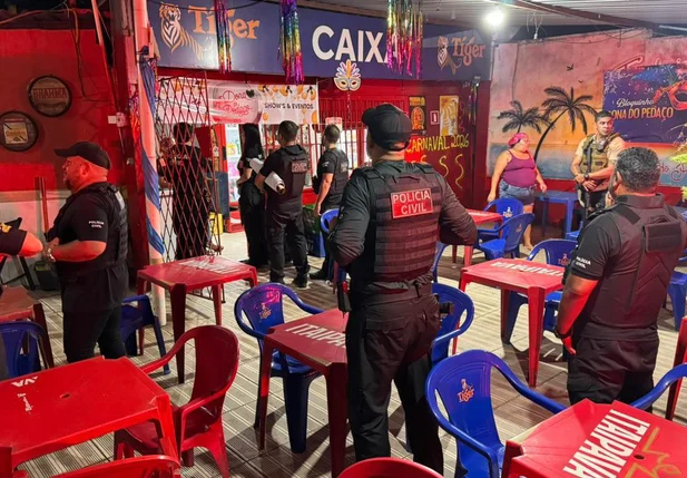 Estabelecimento interditado no Promorar