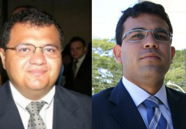 Ex-secretarios Luciano Paes Landim e Alexandre de Castro Nogueira