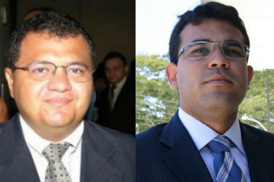 Ex-secretarios Luciano Paes Landim e Alexandre de Castro Nogueira