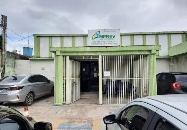 Fachada da sede da Amapá Previdência