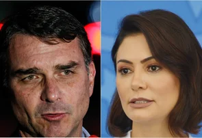 Flávio Bolsonaro diz estar aberto à reconciliação com Michelle Bolsonaro após crise pública