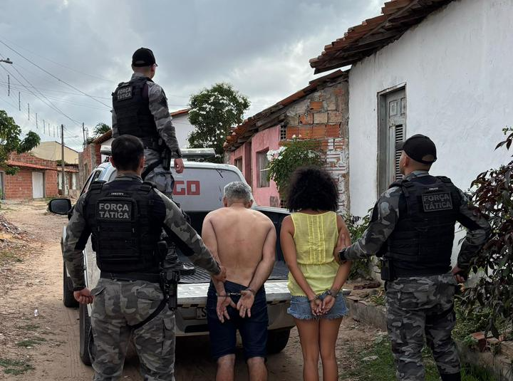 Força Tática prende suspeito por tráfico de drogas em Parnaíba