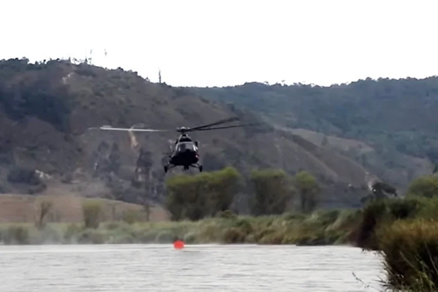 Helicóptero da Força Aérea do Peru