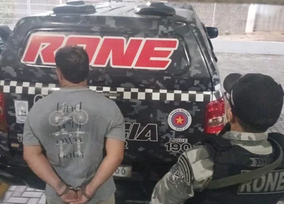 Homem foi preso pelas equipes do BPRone na Avenida Maranhão