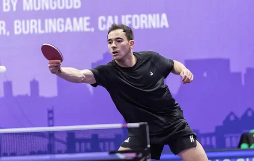 Hugo Calderano conquista a Copa América de Tênis de Mesa