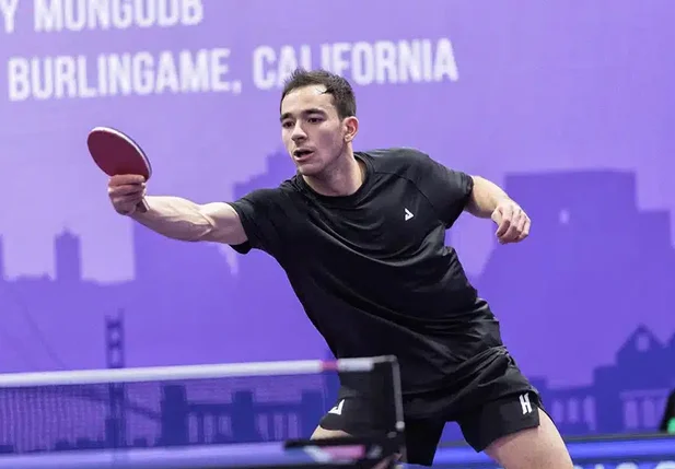 Hugo Calderano conquista a Copa América de Tênis de Mesa