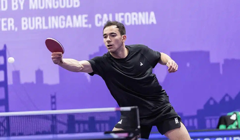 Hugo Calderano conquista a Copa América de Tênis de Mesa