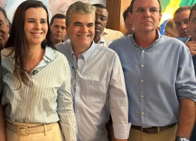 Jane Reis, Washington Reis e Eduardo Paes
