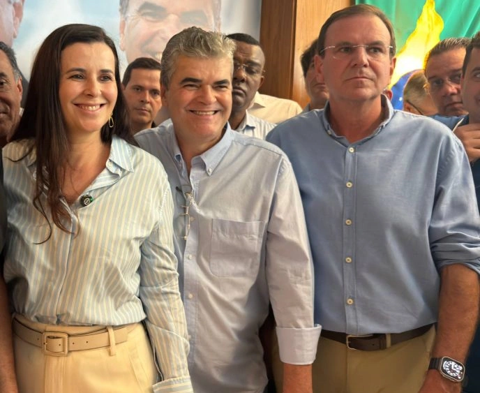 Jane Reis, Washington Reis e Eduardo Paes