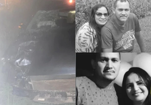 Lidiana Pereira, de 47 anos, e Antônio Carlos, de 51 anos