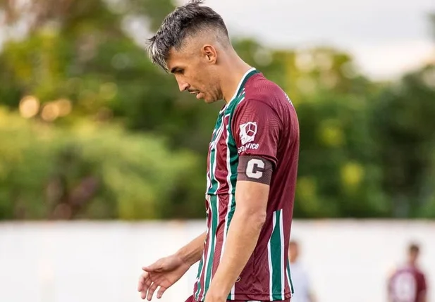 Lucão, zagueiro e capitão do Fluminense-PI