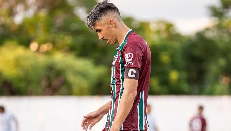 Lucão, zagueiro e capitão do Fluminense-PI
