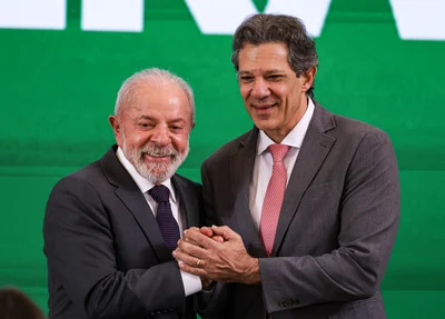 Lula e Fernando Haddad