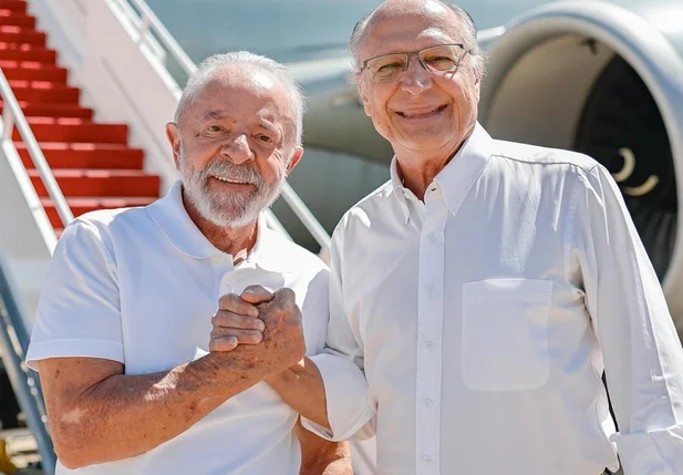 Lula e Geraldo Alckmin