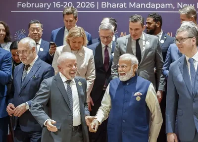 Lula e o Primeiro Ministro da Índia, Narendra Modi