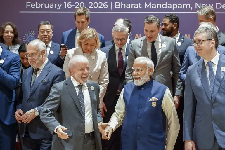 Lula e o Primeiro Ministro da Índia, Narendra Modi