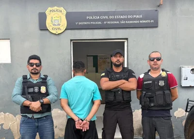 M. F. P. S. foi preso nesta segunda-feira em São Raimundo Nonato