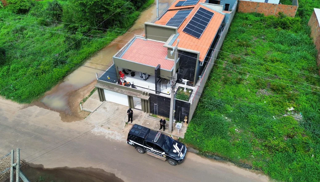 Mansão localizada em Piripiri