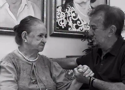 Mariana Félix e Joãozinho Félix