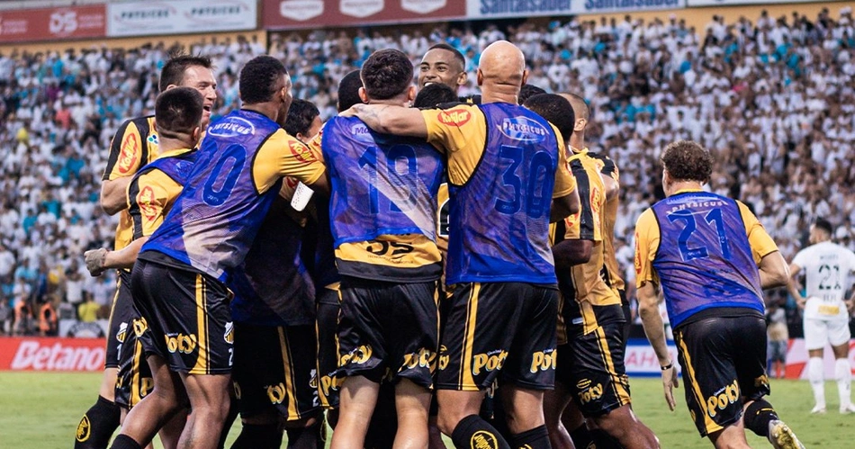 Novorizontino venceu o confronto contra o Santos