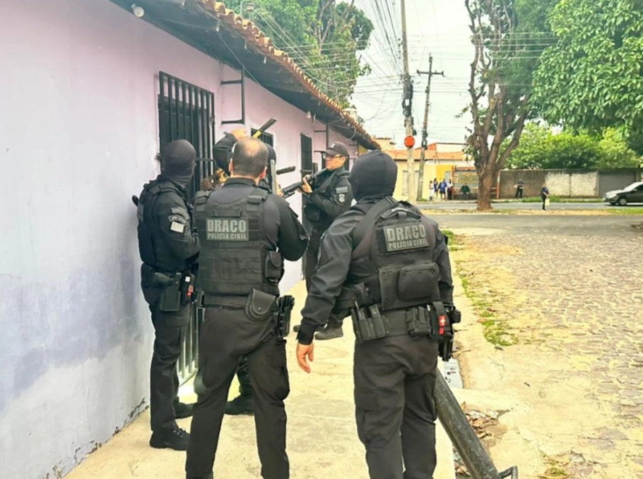 Operação do DRACO na zona norte de Teresina
