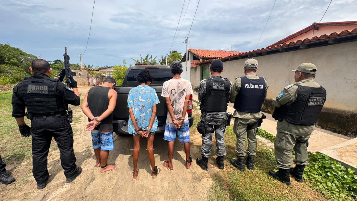 Operação do DRACO no litoral do Piauí