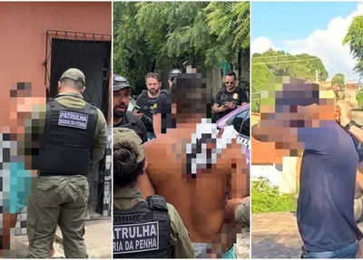 Os alvos da operação respondem por crimes praticados contra mulheres
