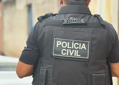 Polícia Civil no local