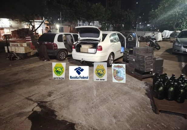 Polícia Federal apreende mais de mil garrafas de vinho argentino em Foz do Iguaçu