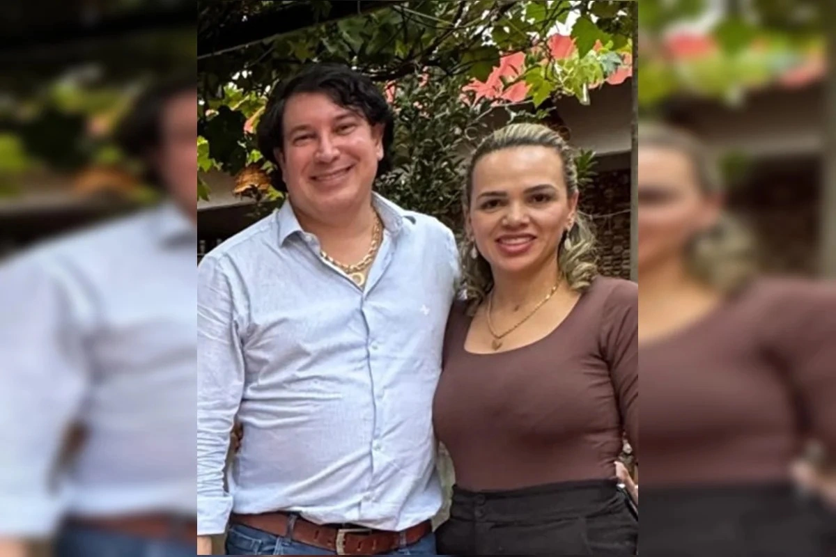 Policial penal Rogério e advogada Sara Núbia