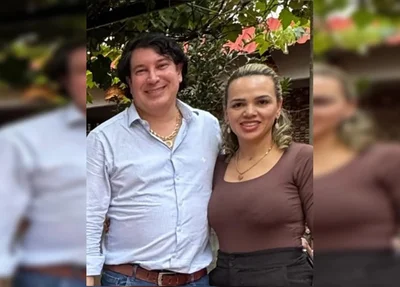 Policial penal Rogério e advogada Sara Núbia