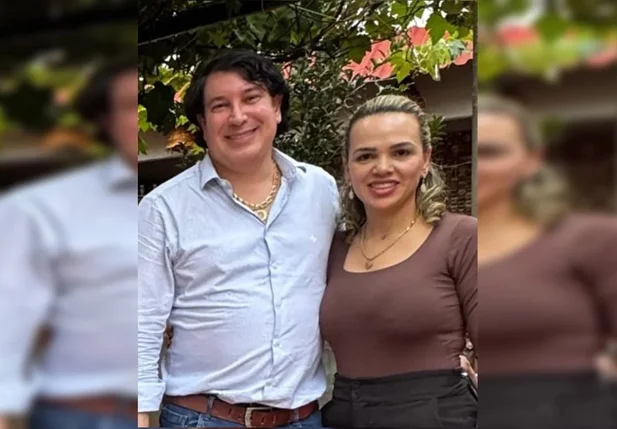 Policial penal Rogério e advogada Sara Núbia