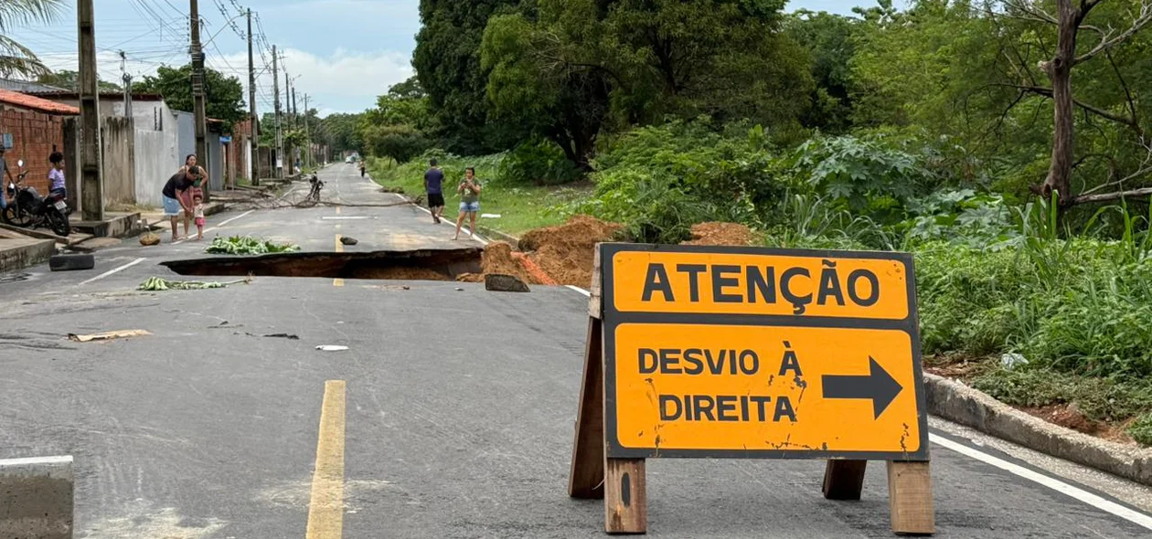 Prefeitura já havia iniciado processo de reparo da via