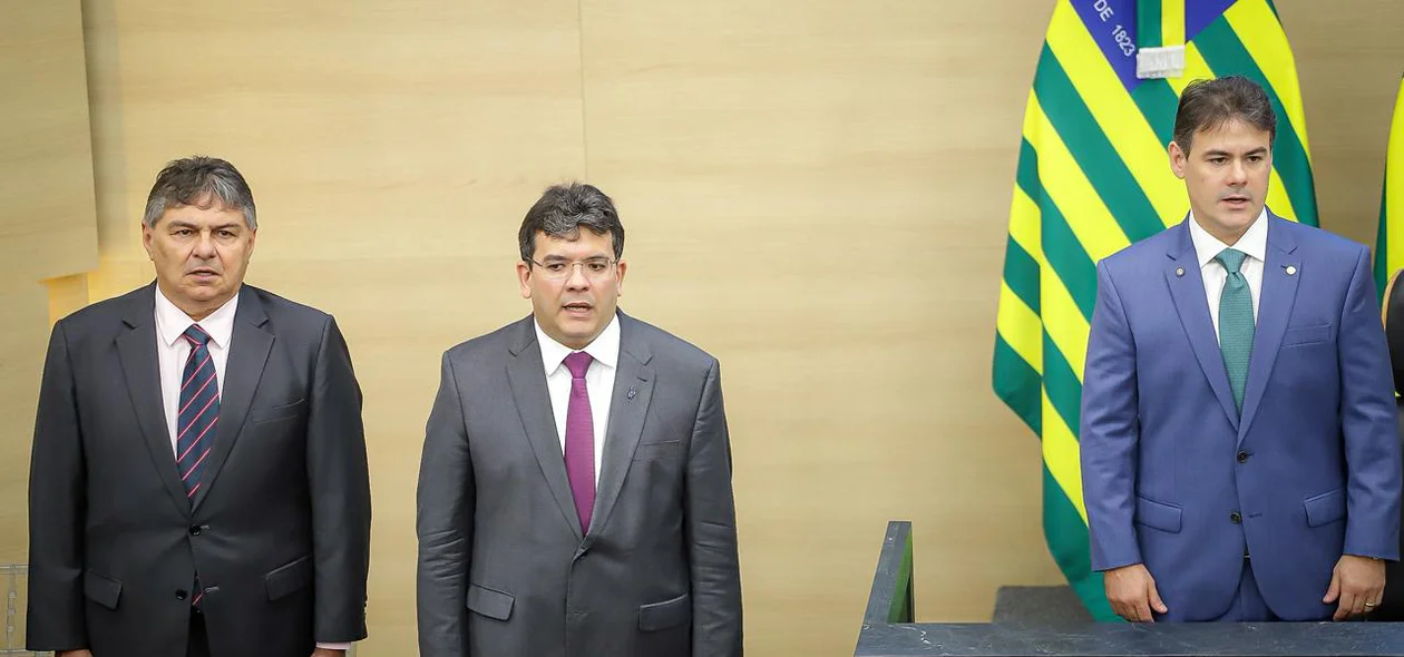 Presidente da Alepi Severo Eulálio e autoridades